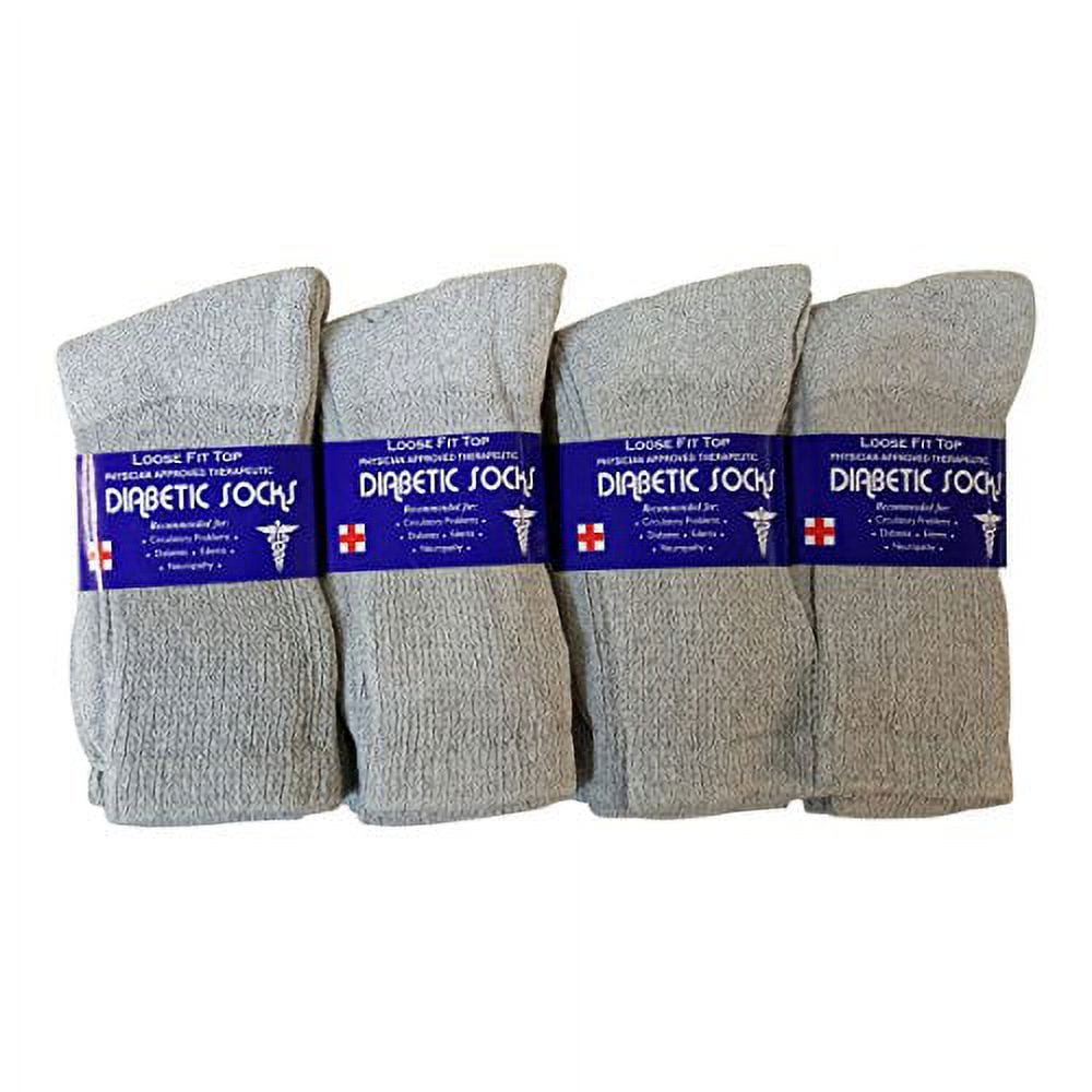 Personal Touch Diabetic Socks Men's & Women Crew Style Physicians