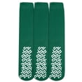 thumbnail image 1 of Personal Touch Top of the Line Mid-Calf Hospital Slipper Socks, for Adults and Designed for medical hospital patients,(Pack of 3 Green), 1 of 11