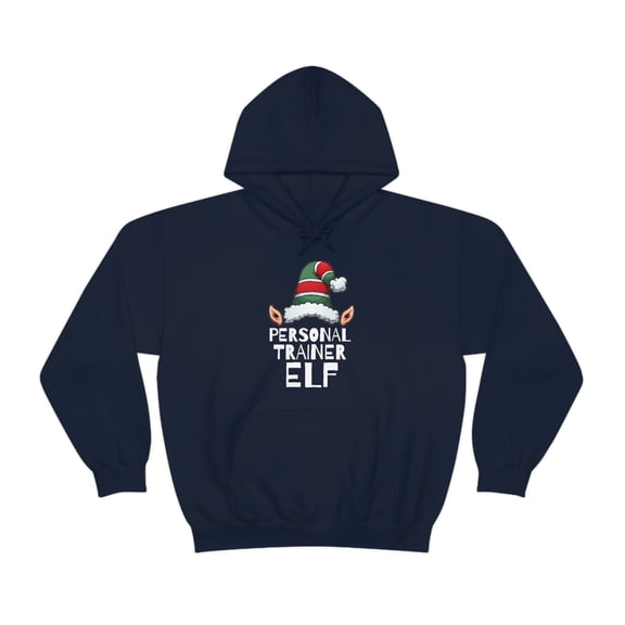 Personal Trainer Elf Unisex Hoodie, S-5XL Christmas Holidays Xmas Elves