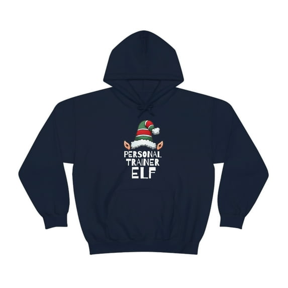 Personal Trainer Elf Unisex Hoodie, S-5XL Christmas Holidays Xmas Elves
