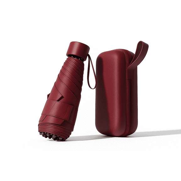 Seamless Outdoors  SO-CAP-BURGANDY CaprellaPod Umbrella With Storage Case