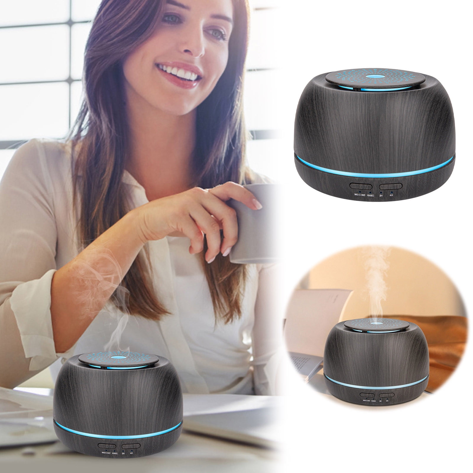 Personal Vaporizer Steamer Warm Mist Humidifiers for Bedroom Quiet