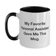 thumbnail image 1 of Personal assistant For Colleagues, My Favorite Personal Assistant Gave, Cute Personal assistant Two Tone 11oz Mug, Cup From Coworkers, 1 of 2