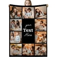 thumbnail image 1 of Personalised Blanket,Custom Blanket,Personalised Photo Blanket,Customised Photo Blanket Personalised for Adults,Picture Blanket Personalised Gifts for Mum,Dad,Boyfriend,Girlfriend, 1 of 6