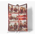 thumbnail image 1 of Personalised Blanket, Custom Blanket, Personalised Photo Blanket,Customized Flannel Blankets for Father, Mom, Lover, Kids, Friends, Pet, Birthday, Christmas - Personalised Gifts for Women Men., 1 of 6