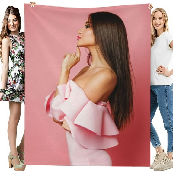 Personalised Blanket - Custom Blanket with Photos - Personalized Blankets Using ourselves Photos for Birthday Gifts - Customized Blankets with Pictures for Father, Mom, Kids, Dogs, Friends or Lover