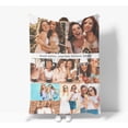 thumbnail image 1 of Personalised Blanket, Custom Blanket with Photos Text.Custom Blanket with 1-9 Photo Collages.Father, Mom, Lover, Kids, Friends, Birthday, Christmas - Personalised Gifts for Women Men（75x100cm）, 1 of 6
