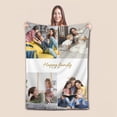 thumbnail image 1 of Personalised Blanket - Custom Blanket with Photos Text.Custom Blanket with 1-9 Photo Collages,Flannel Blankets for Mothers Day Customized Gifts For Mom, 125×100cm, 1 of 6