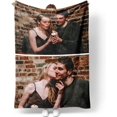 thumbnail image 1 of Personalised Blanket Custom Blanket with Photos Text Personalised Blankets for Adults Wedding Gifts Memorial Gift Home Gifts Birthday Gifts for Mum Gifts for Girlfriend (B), 1 of 6