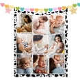 thumbnail image 1 of Personalised Blanket,Custom Blanket With Text 1-9 Photo, Personalised Blankets for Adults,Personalised Photo Blanket for Mother's Day,Customised Gifts for Mum,Dad,Boyfriend,Girlfriend,Friends, 1 of 6