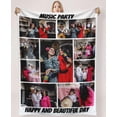 thumbnail image 1 of Personalised Blanket Custom with Picture Text Throw Blanket, Customized Photo Gift Birthday, Holiday, for Dad, Mom, Kids, Pet, Friends or Couples (1 Photo), 1 of 6
