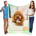 thumbnail image 1 of Personalised Blanket, Customised Photo Blankets, Personalised Flannel Blankets, Upload Photo as a Gift for Your Family Friend, Suitable for All Kinds of Anniversaries, 1 Photo, 1 of 5