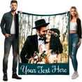 thumbnail image 1 of Personalised Blankets 6 Photos | Optional Customised Sherpa Blanket | Custom Photo Blanket with Picture and Text | Photo Blanket Personalised Small Size for Dogs Birthday Gifts 75 X 100cm, 1 of 6
