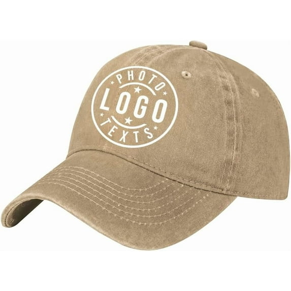Personalised Bulk Custom Trucker Hat for Men Women Made in US Customized Baseball Caps Design Your Own Logo Text Image for Gifts