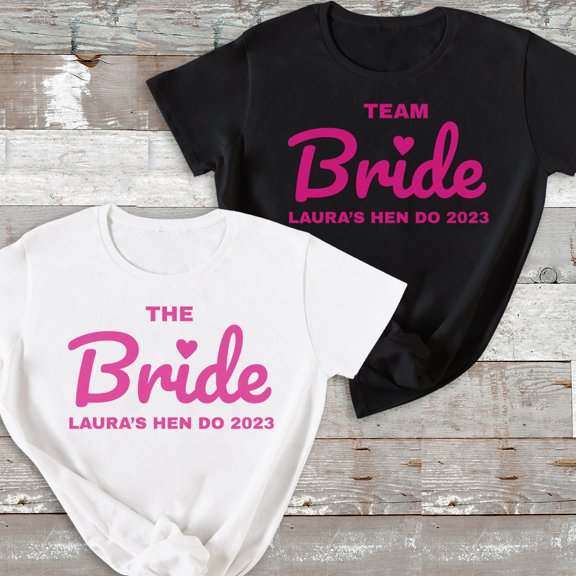 Personalised FACE Hen Do Party TShirts Last Night of Freedom Hen Do Tops Hen Weekend Hen G