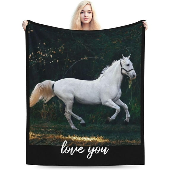 Personalised Gifts Personalised Blanket, Custom Photo Blanket, Customised Photo Blanket for Adults Kids, Gifts for Mum, Dad, Boyfriend, Girlfriend Fathers/Mothers Day 70" x 80"