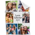 thumbnail image 1 of Personalised Gifts for Women and Men, Personalised for Adults, , Custom Blanket with Photos, for Birthday, Christmas, 1 of 6