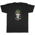 thumbnail image 1 of Personalised Happy Holi Watercolour Elephant Mens T-Shirt Tee Gift Top, 1 of 2
