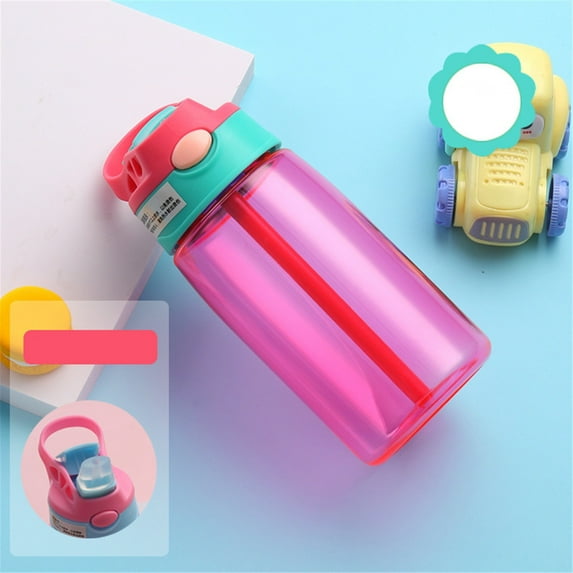 Personalised Kids Water Bottle With And Lid Back To School Supplies Custom Name Water Bottle For Kids Boys Girls Teen Gifts 500ml Birthday Leak Proof Water Bottle/ Plastic Water Cup Watermelon Red