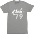 thumbnail image 1 of Personalised Made in 1979 Vintage , Born 1979 Birthday Age Year Men's T-Shirt, 1 of 4