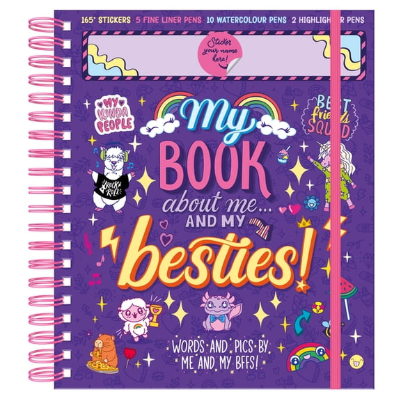 Personalized Arts & Crafts Personalized Arts & Crafts: My Book about Me... and My Besties!, Book 1, (Spiral-Bound)