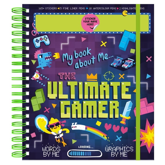 Personalized Arts & Crafts Personalized Arts & Crafts: My Book about Me...the Ultimate Gamer, Book 2, (Spiral-Bound)