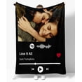 thumbnail image 1 of Personalised Photo Blanket Couple Gift, Mother's Day Birthday Wedding Anniversary Valentine's Day Blanket Gift, Custom Blanket with Photo for Boyfriend Girlfriend, 1 of 3