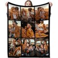 thumbnail image 1 of Personalised Photo Blanket Customized Blanket Picture Blanket Personalised for Kids Adults Birthday Anniversary Wedding Valentines Christmas Personalized Gifts 10 Photos 4 Size, 1 of 6