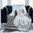 thumbnail image 1 of Personalised Photo Blanket Customized Throw Blankets with Picture Names Text for Lovers Family Birthday Gifts for Adults Baby Boys Girls Pet 2 Collage Images,60x50 inch (150x125cm), 1 of 6