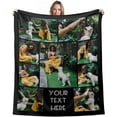 thumbnail image 1 of Personalised Photo Blanket Lovely Memory Picture Collage Blanket Custom Photo Memory Gift Birthday Gift for Best Friends, 1 of 6