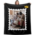 thumbnail image 1 of Personalised Photo Blanket Lovely Memory Picture Collage Blanket Custom Photo Memory Gift Birthday Gift for Best Friends, 1 of 6