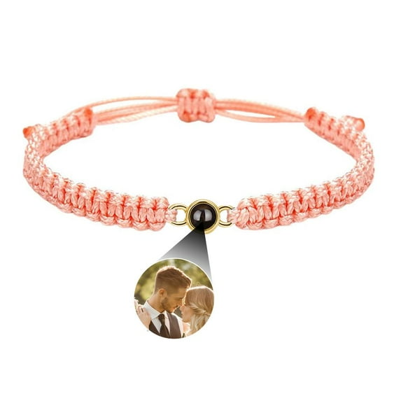 Personalised Photo Projection Bracelet W/ Custom Picture Inside Memorial GUK