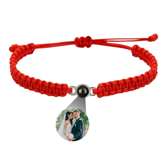 Personalised Photo Projection Bracelet with Custom Picture Inside Memorial Gift~ U8S8