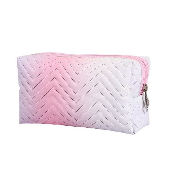 Personalised Women's Cosmetic Bag Small Make Up Bag With Name Travel Cosmetic Bag With Zip Toiletry Bag For Girls Mum Bridesmaid Leather Modern