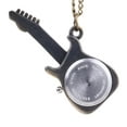 Personality Classic Retro Quartz Watch Punk Guitar Pocket Watch