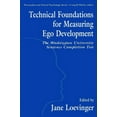 thumbnail image 1 of Personality & Clinical Psychology (Hardc Technical Foundations for Measuring Ego Development: The Washington University Sentence Completion Test, (Paperback), 1 of 1