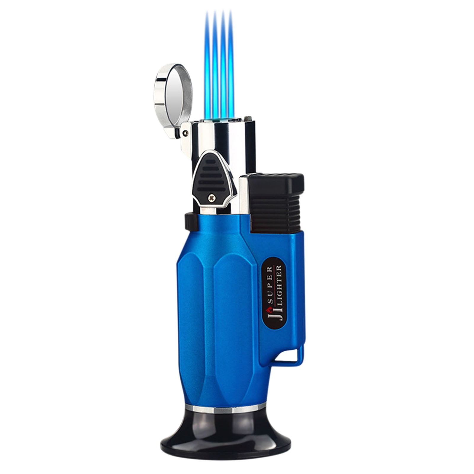 Personality Direct Injection Lighter Quadruple Injection Straight Hair