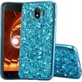 thumbnail image 1 of Personality Retro Shiny TPU Phone case for Samsung Galaxy A13 A23 A33 A53 A73 4G 5G Back Cover Classic Bling Glamorous Shockproof Protective Shell(Blue,A13 4G), 1 of 8