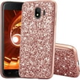thumbnail image 1 of Personality Retro Shiny TPU Phone case for Samsung Galaxy A20 A30 A40 A50 A60 A70 S Back Cover Classic Bling Glamorous Shockproof Protective Shell(Rose Gold,A30), 1 of 8