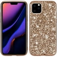 thumbnail image 1 of Personality Retro Shiny TPU Phone case for iPhone 14 13 12 11 8 7 X XS XR Plus Pro Max Mini Back Cover Classic Bling Glamorous Shockproof Protective Shell(Gold,7/8), 1 of 8