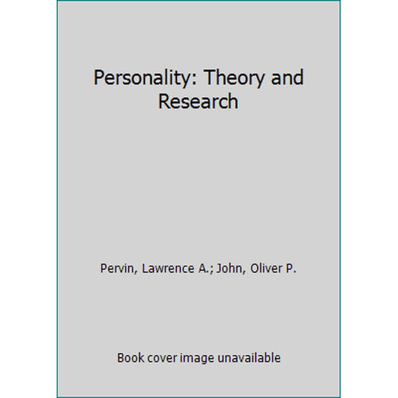 Pre-Owned Personality: Theory and Research (8th Edition) Paperback