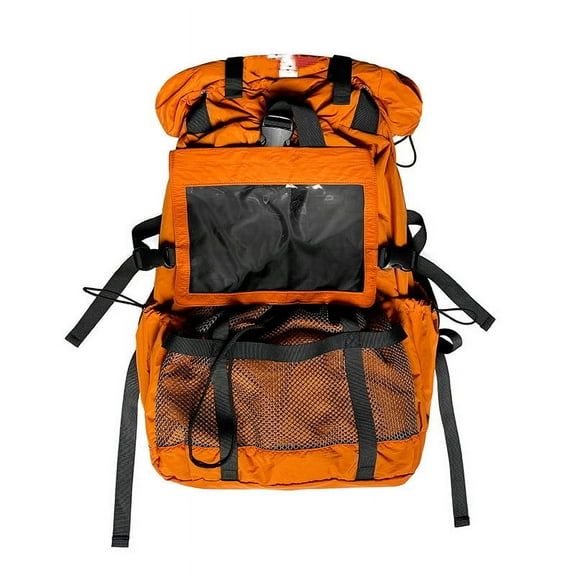 Personality Trend Multi-function Tactical Backpack Large-capacity Functional Wind Bag,Orange