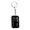 thumbnail image 1 of Personality Words Pendant Keychain Bag Charms for Wallet Handbag Decoration Style L, 1 of 8