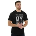 thumbnail image 1 of Personality and Attitude Funny Quote Men's Graphic T Shirt Tees Brisco Brands S, 1 of 4