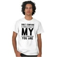thumbnail image 1 of Personality and Attitude Funny Quote Men's Graphic T Shirt Tees Brisco Brands X, 1 of 4