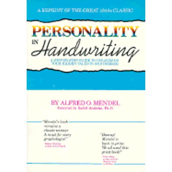 Pre-Owned Personality in Handwriting: A Handbook of American Graphology (Paperback) 0878771530 9780878771530