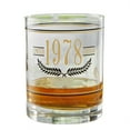 thumbnail image 1 of Personalization Mall Aged To Perfection Personalized Birth Year Whiskey Glass, 1 of 6
