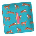 thumbnail image 1 of Personalization Mall Animal Print Initial Ring Dish, Tiger, 1 of 2