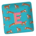 thumbnail image 1 of Personalization Mall Animal Print Initial Ring Dish, Tiger, 1 of 2