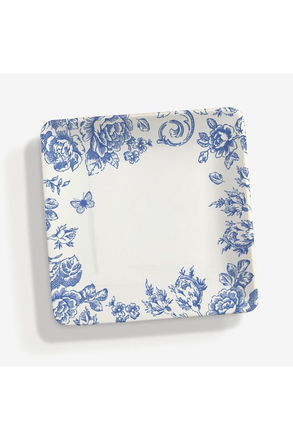 Blue and White Toile Ring Dish